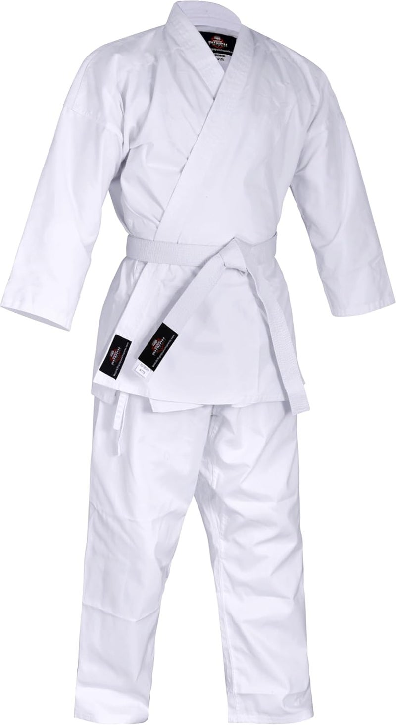 Right Punch Store Premium Karate Uniform - 8 Ounce White | Durable & Lightweight | Ideal for Karate and Taekwondo | Adult and Youth Karate Gi - Image 2